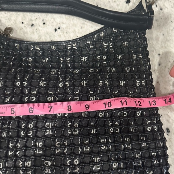 COBO Internazionale Meshed Handbag Women’s Hobo Shoulder Bag Purse w/ Coin Bag - Picture 7 of 9